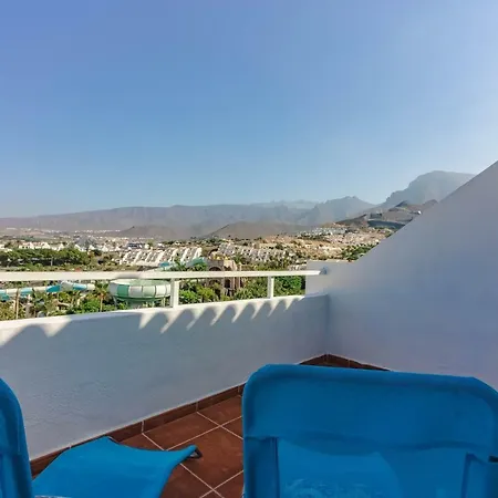 Ocean View Top Floor Spacious One Bedroom Wi-fi Pool Apartment Costa Adeje (Tenerife)